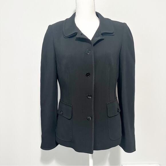 Dolce & Gabbana black jacket size EU 46 size US 10 blazer button designer - Picture 1 of 10